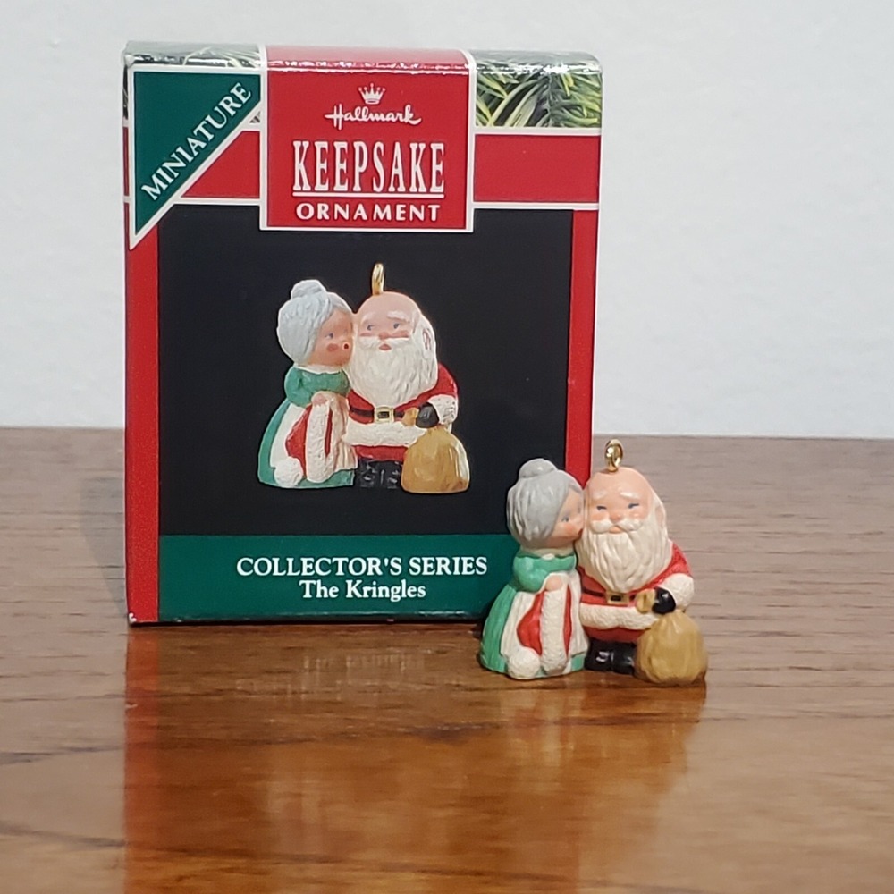 Hallmark Keepsake Ornament Miniature‎ 1990 Collector's Series The Kringles